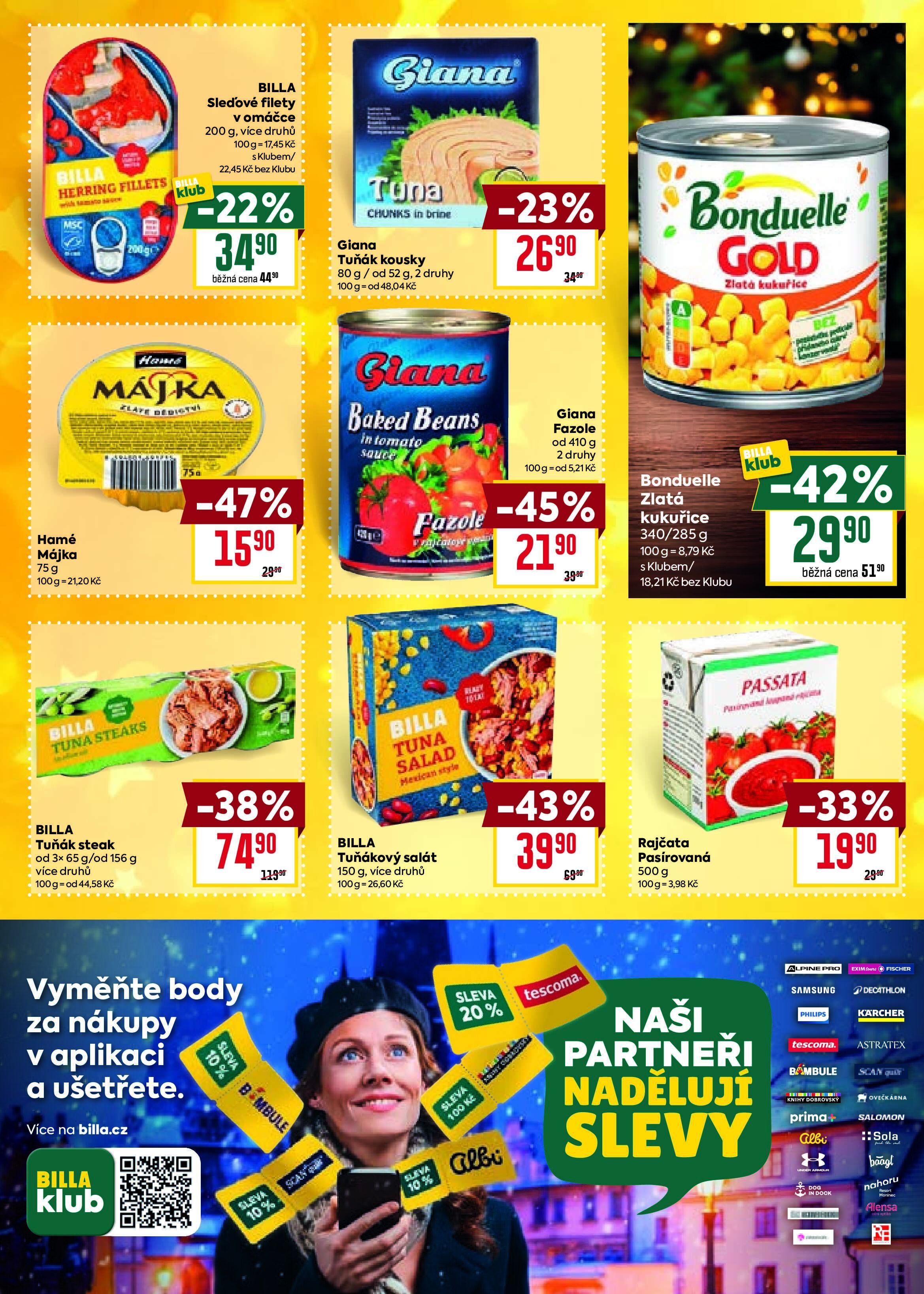 Billa akční leták BILLA strana 31