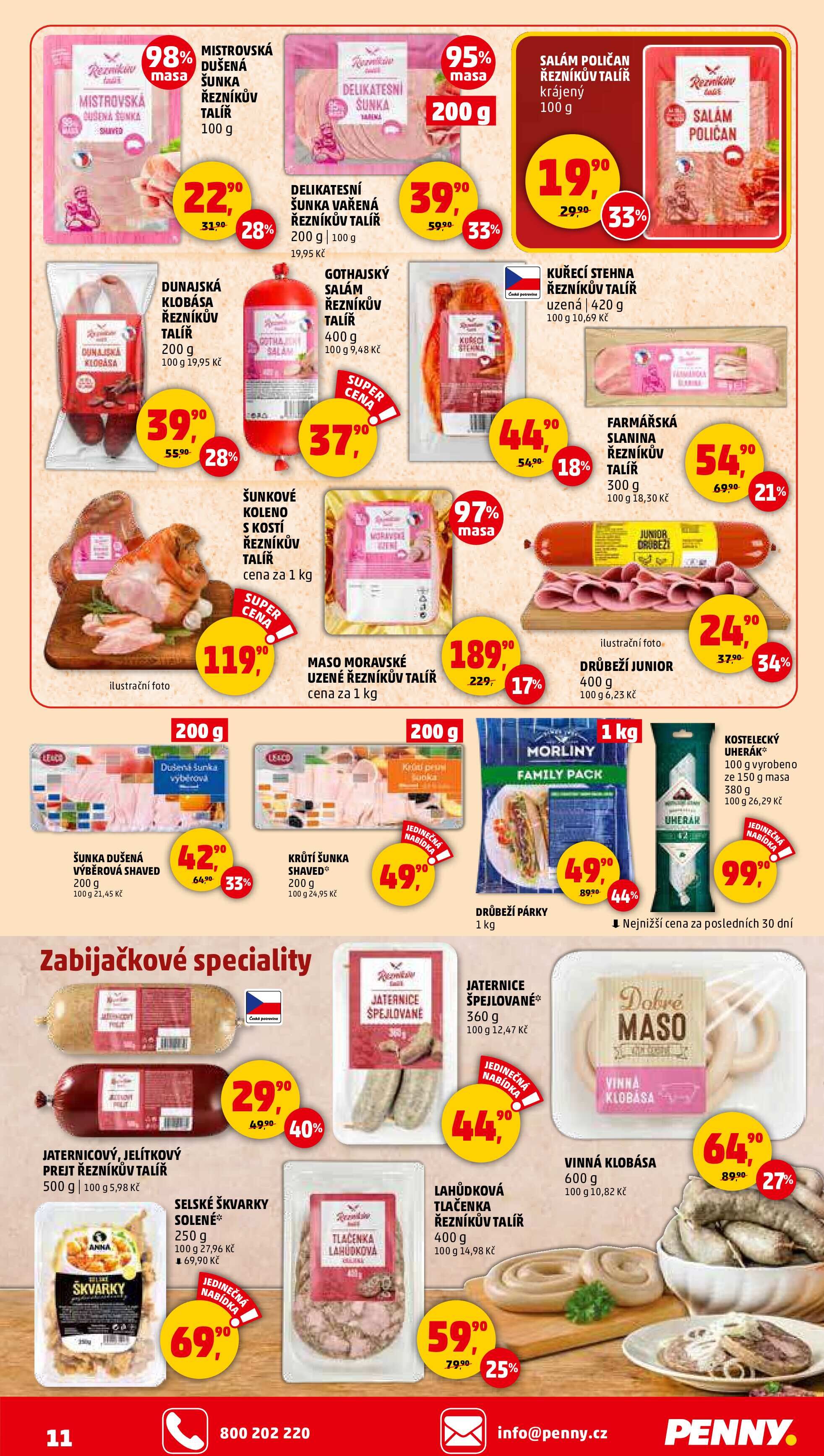 Penny akční leták Penny Market strana 11