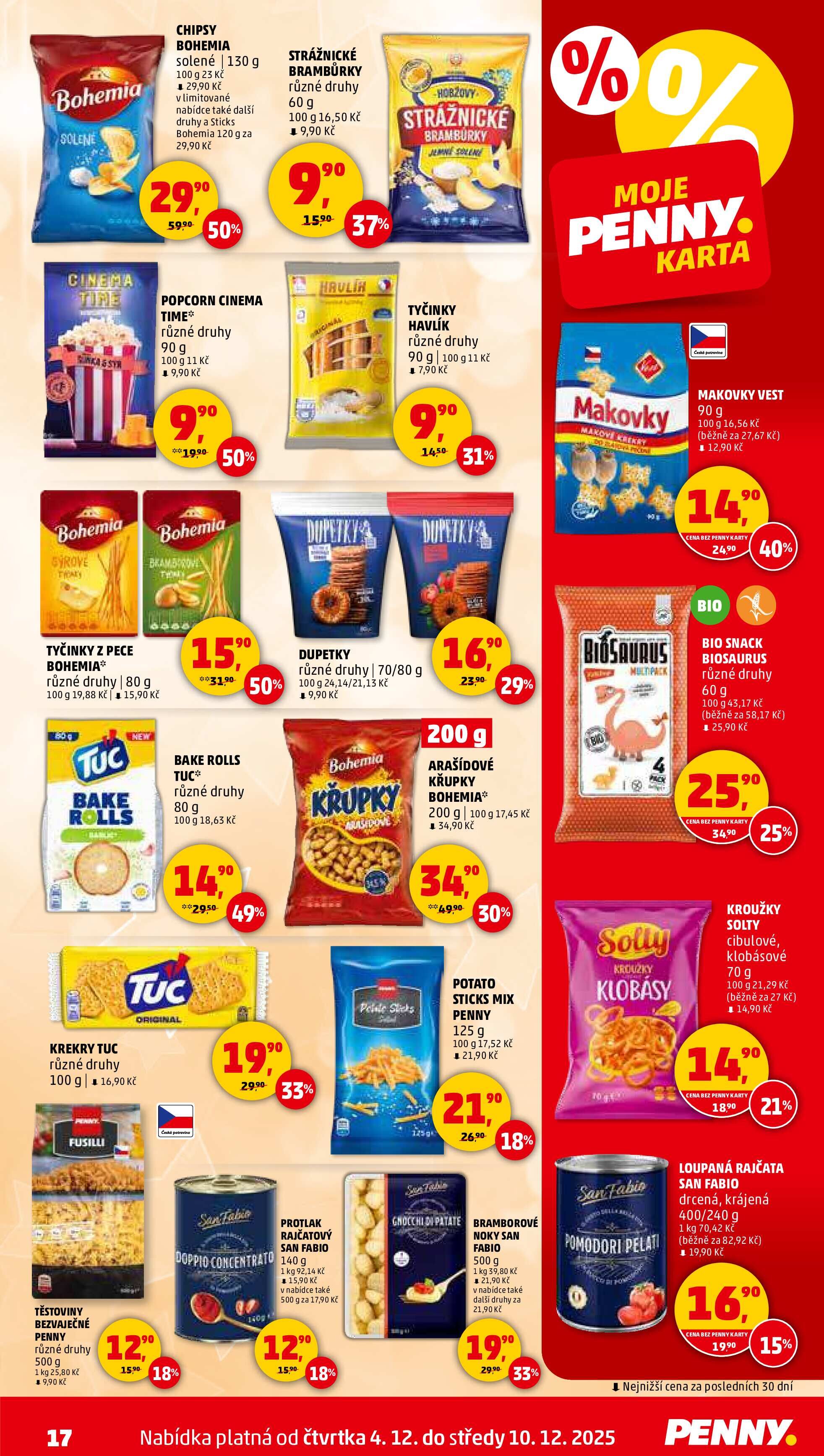 Penny akční leták Penny Market strana 17