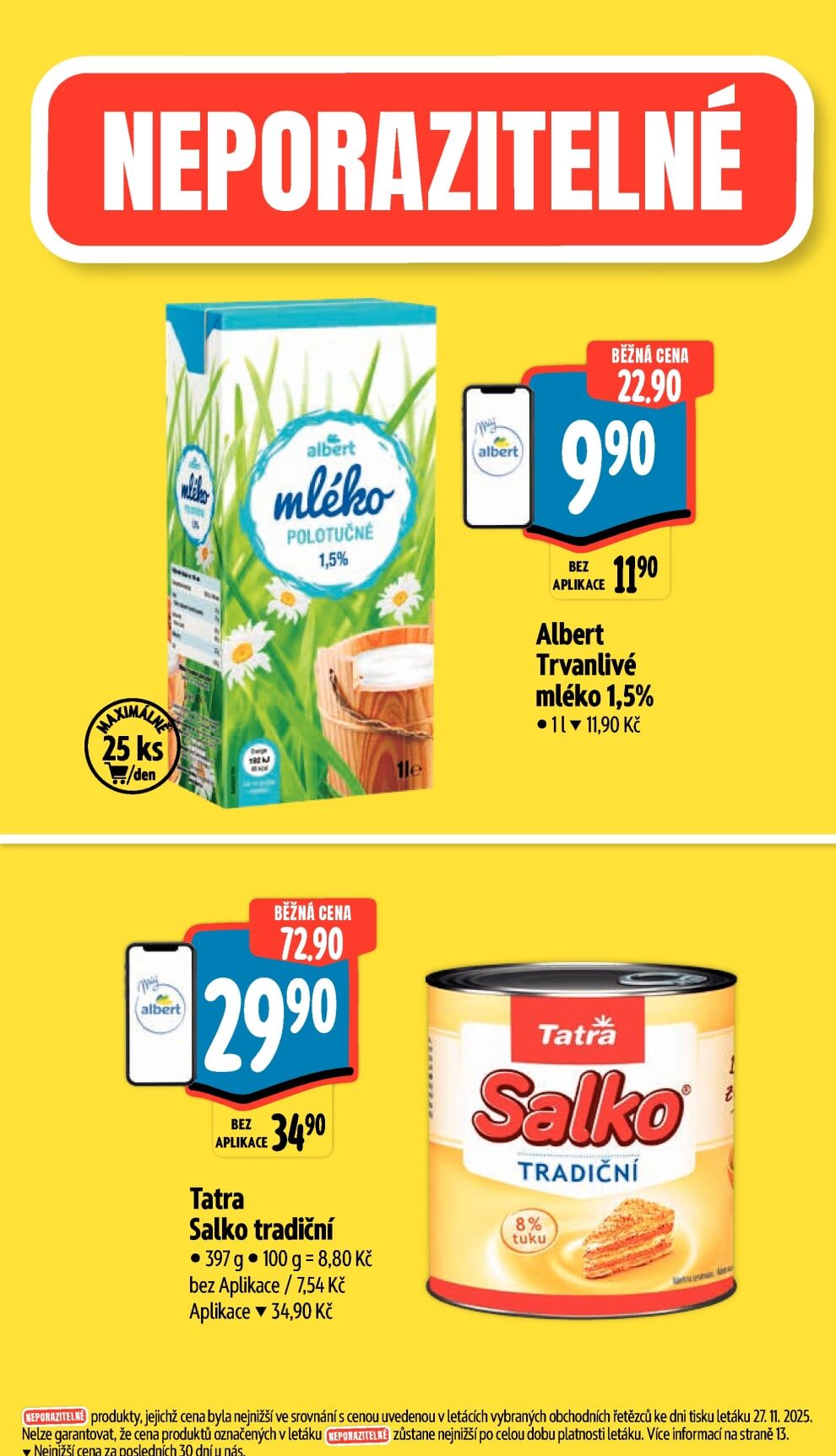 Albert Supermarket leták Albert strana 2