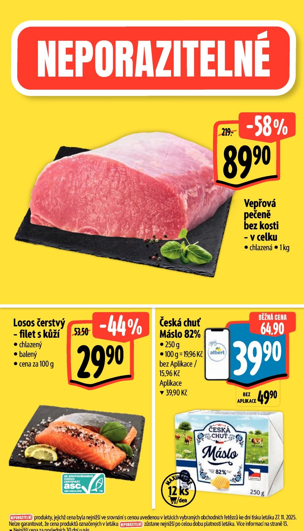 Albert Supermarket leták Albert strana 3