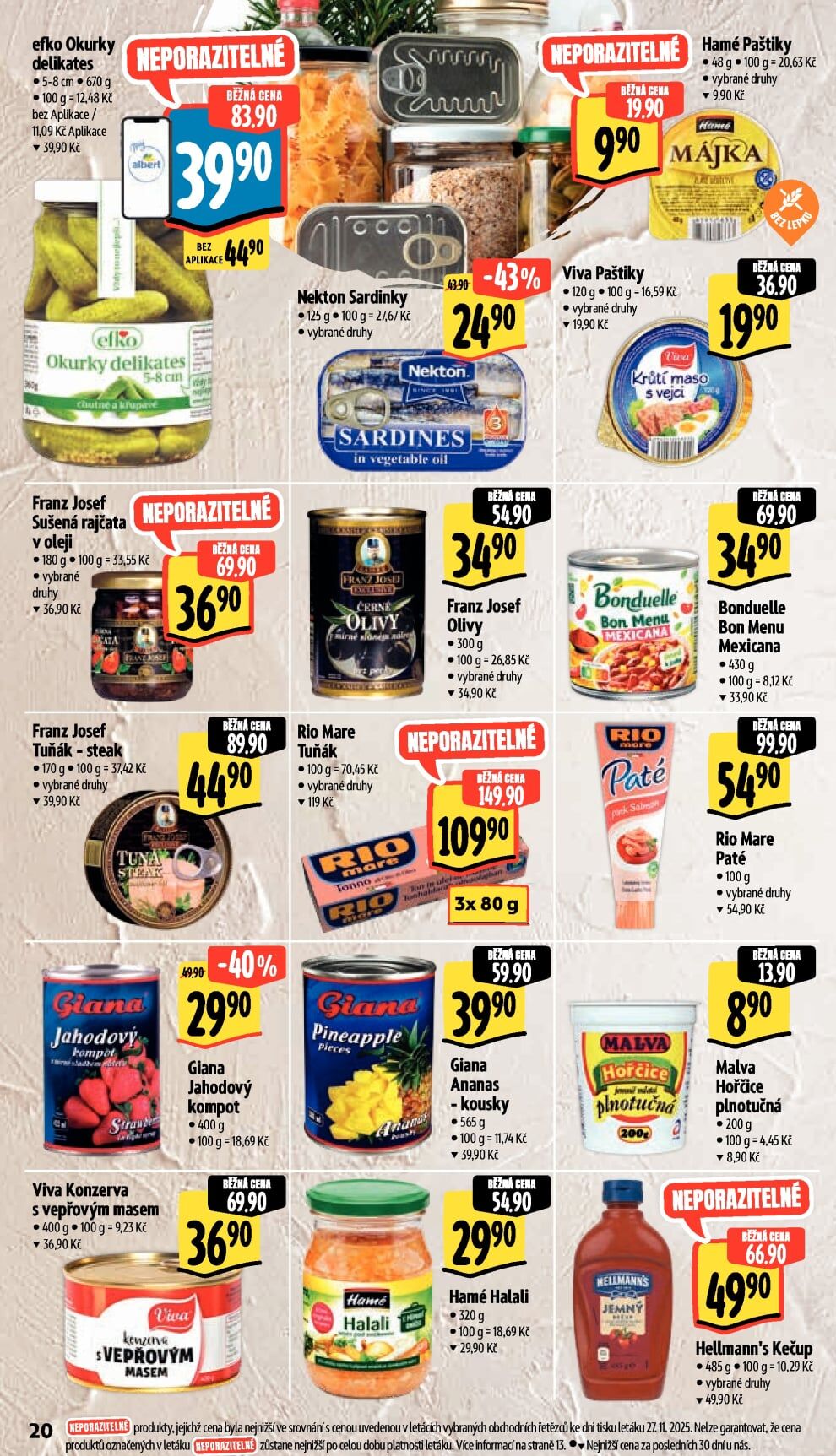 Albert Supermarket leták Albert strana 27