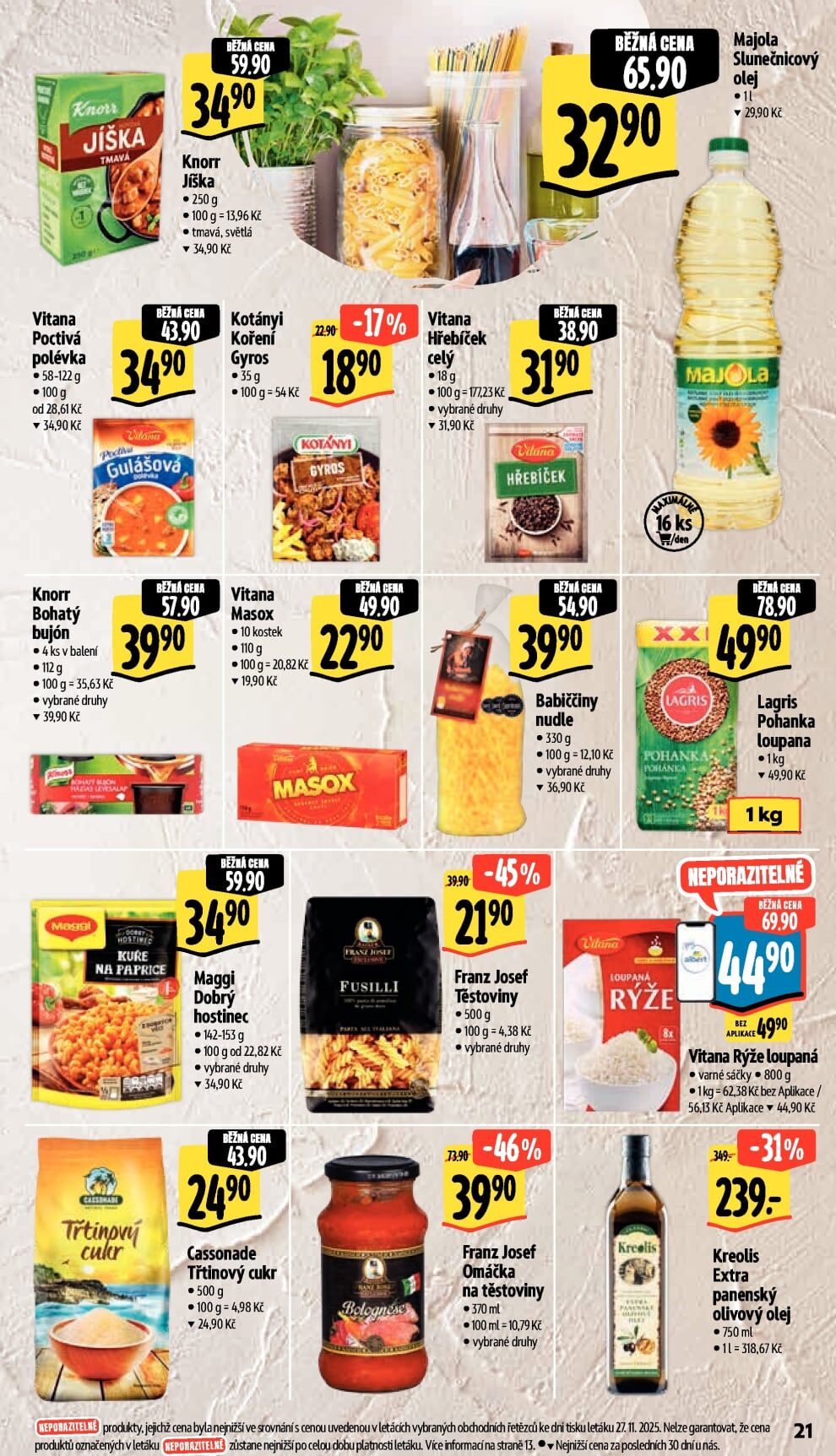 Albert Supermarket leták Albert strana 28