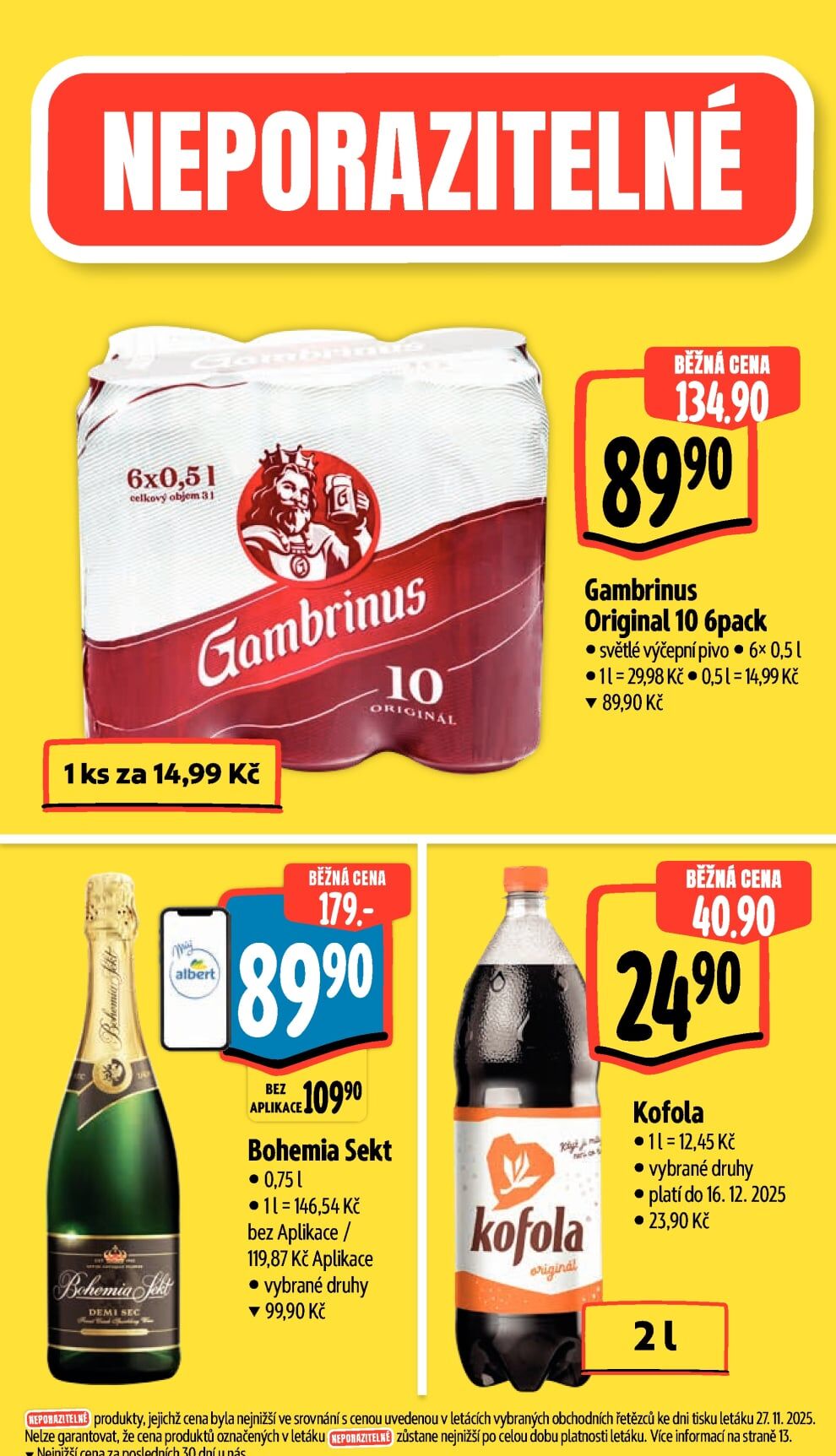 Albert Supermarket leták Albert strana 5