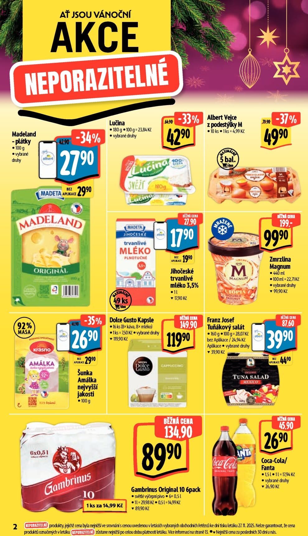 Albert Supermarket leták Albert strana 6