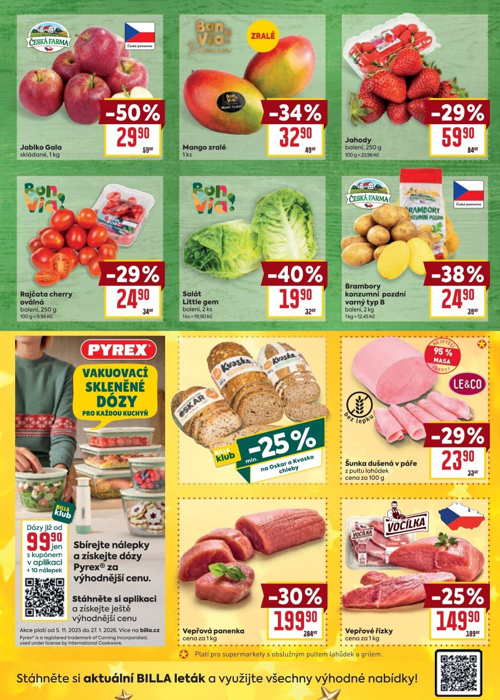 BILLA malý leták BILLA strana 2