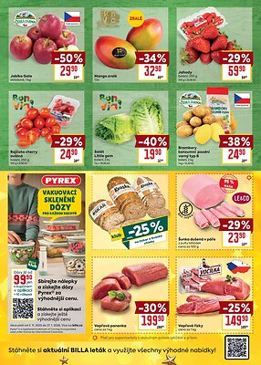 BILLA malý leták strana 2