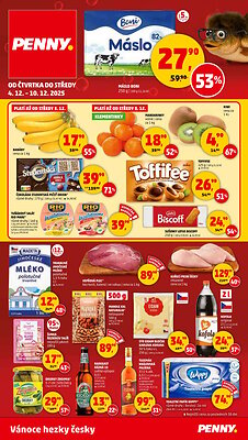 Leták Penny Market Penny Market leták platný od 2025-12-04 do 2025-12-10