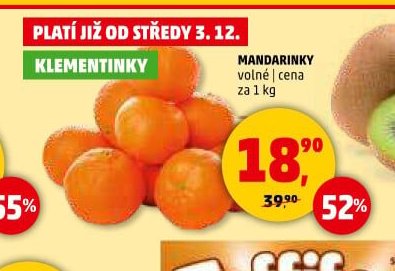 KLEMENTINKY - Penny Market aktualniletaky.eu