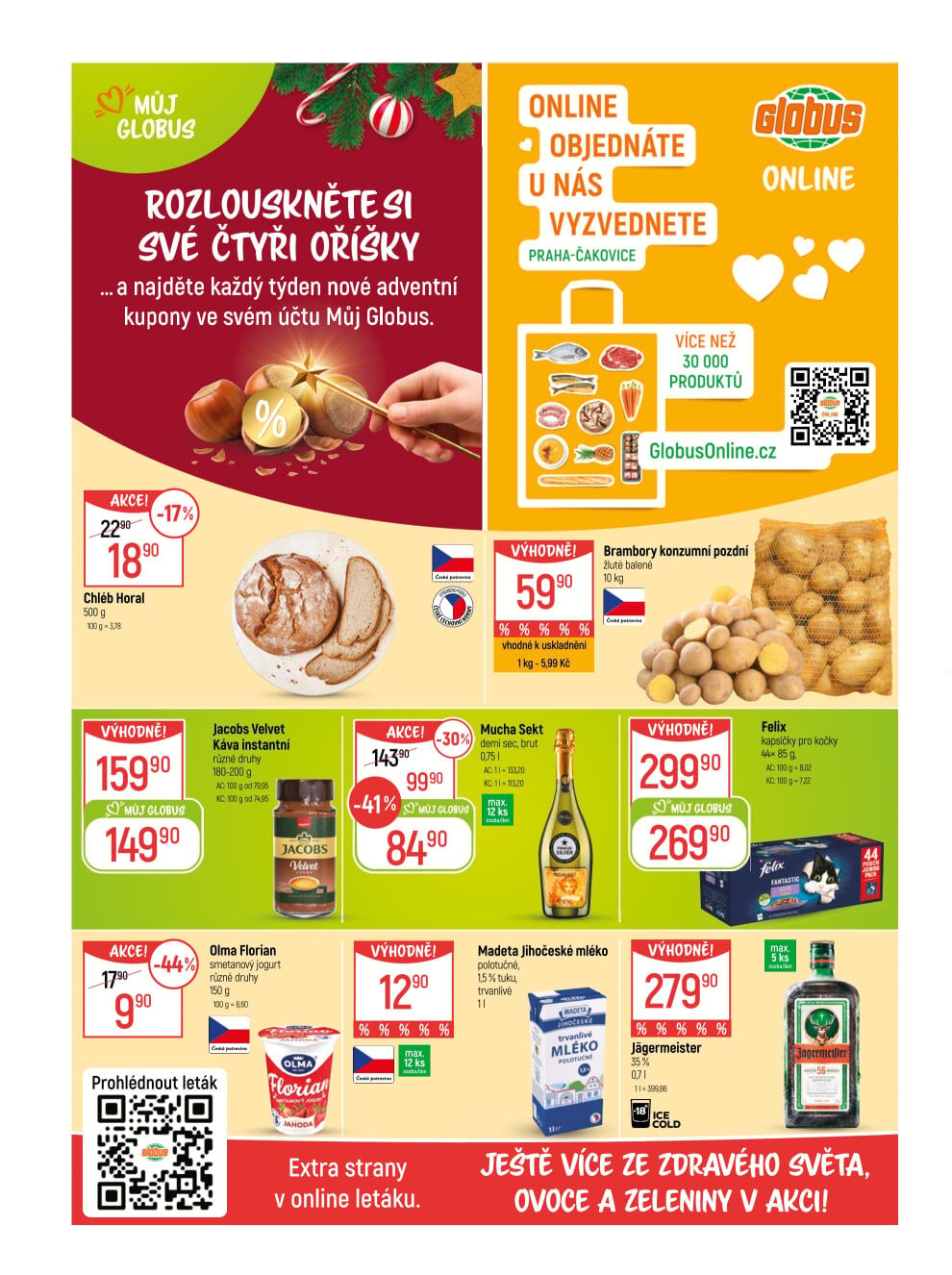 Globus leták Praha - Čakovice Globus strana 2