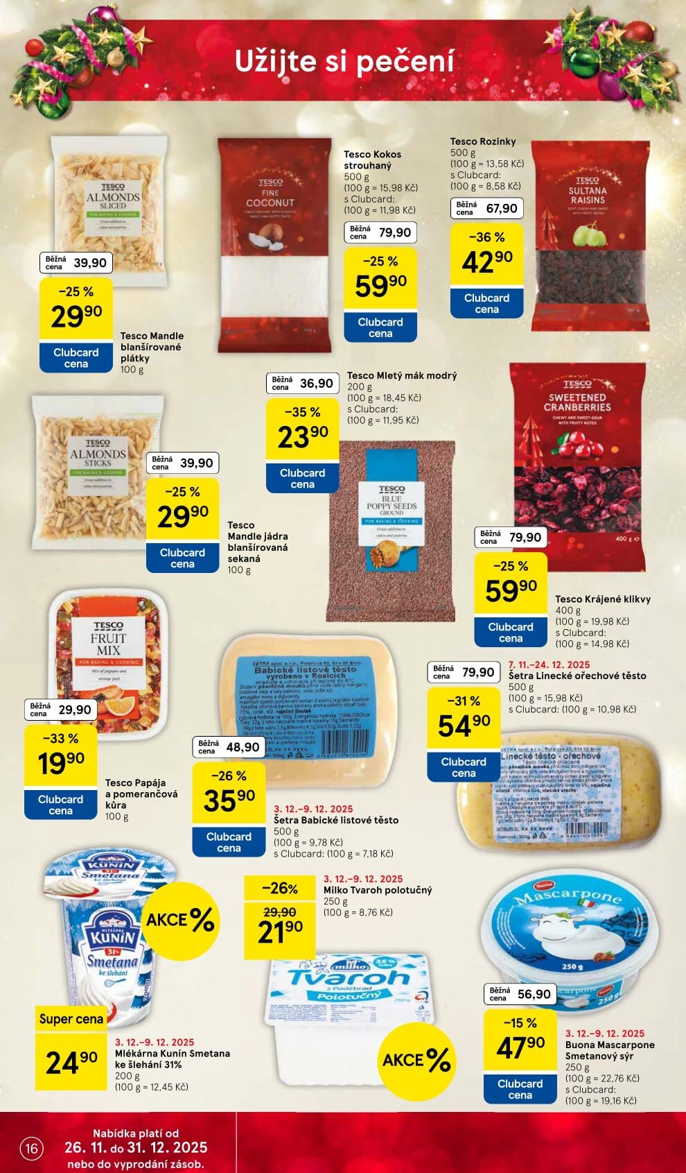 Tesco hypermarket leták Tesco strana 16