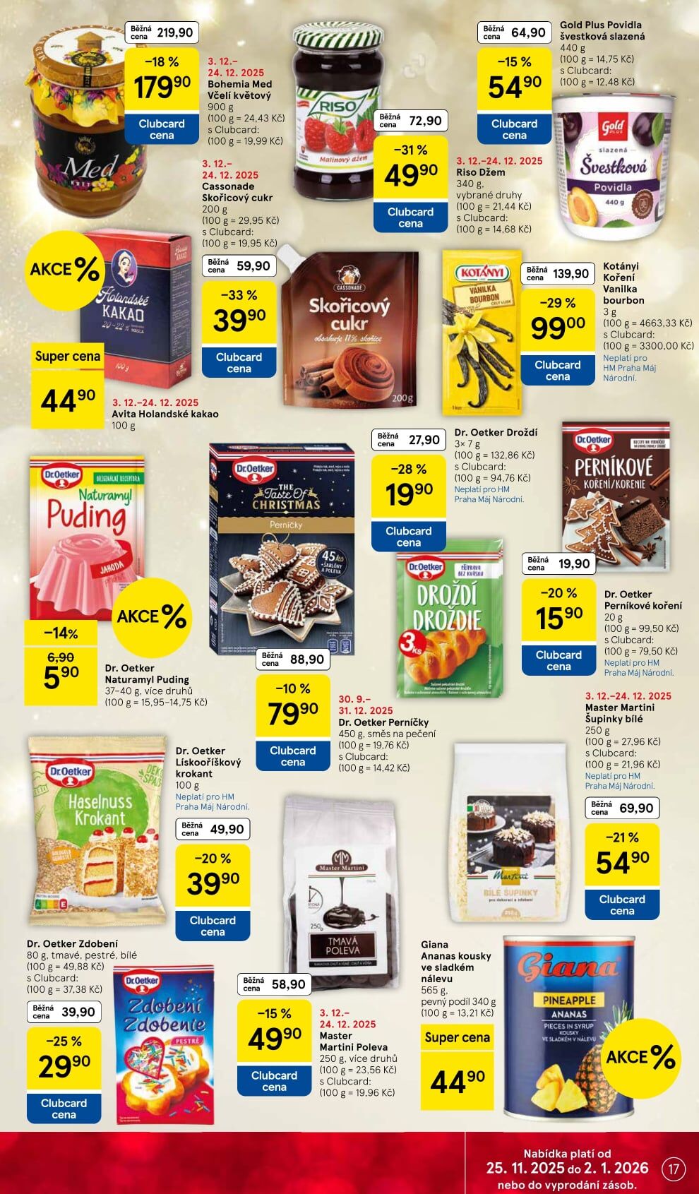 Tesco hypermarket leták Tesco strana 17