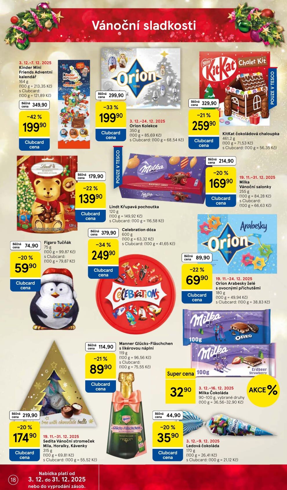 Tesco hypermarket leták Tesco strana 18