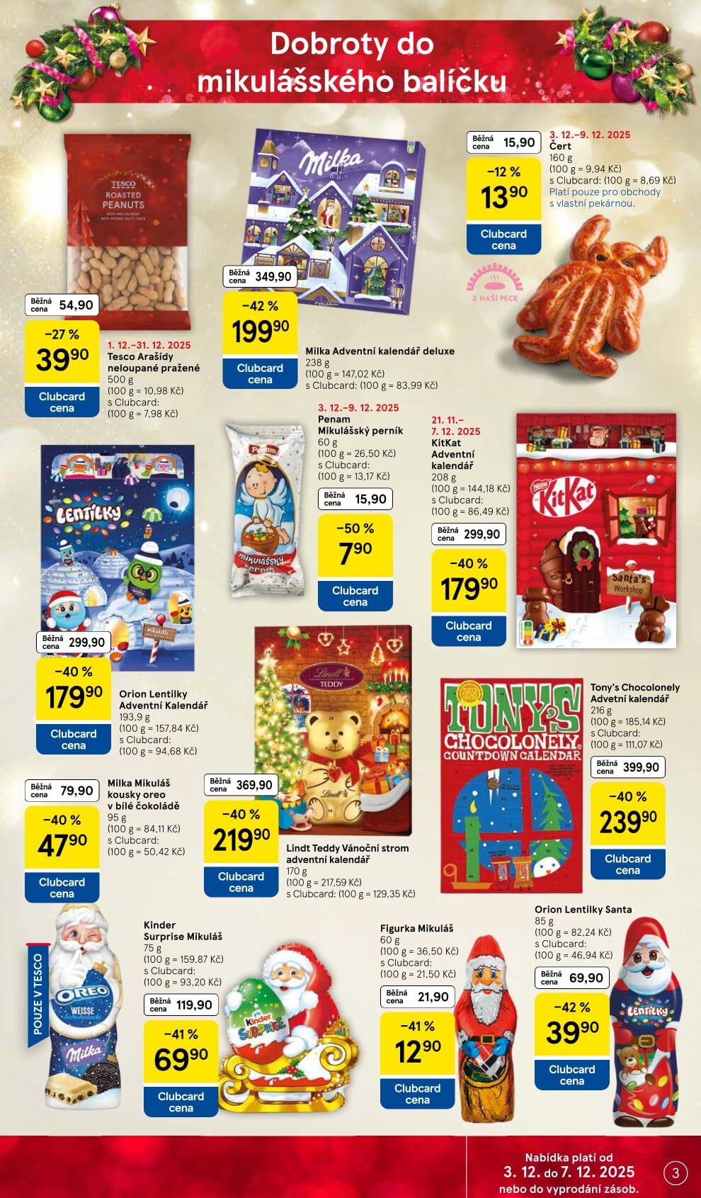 Tesco hypermarket leták Tesco strana 3