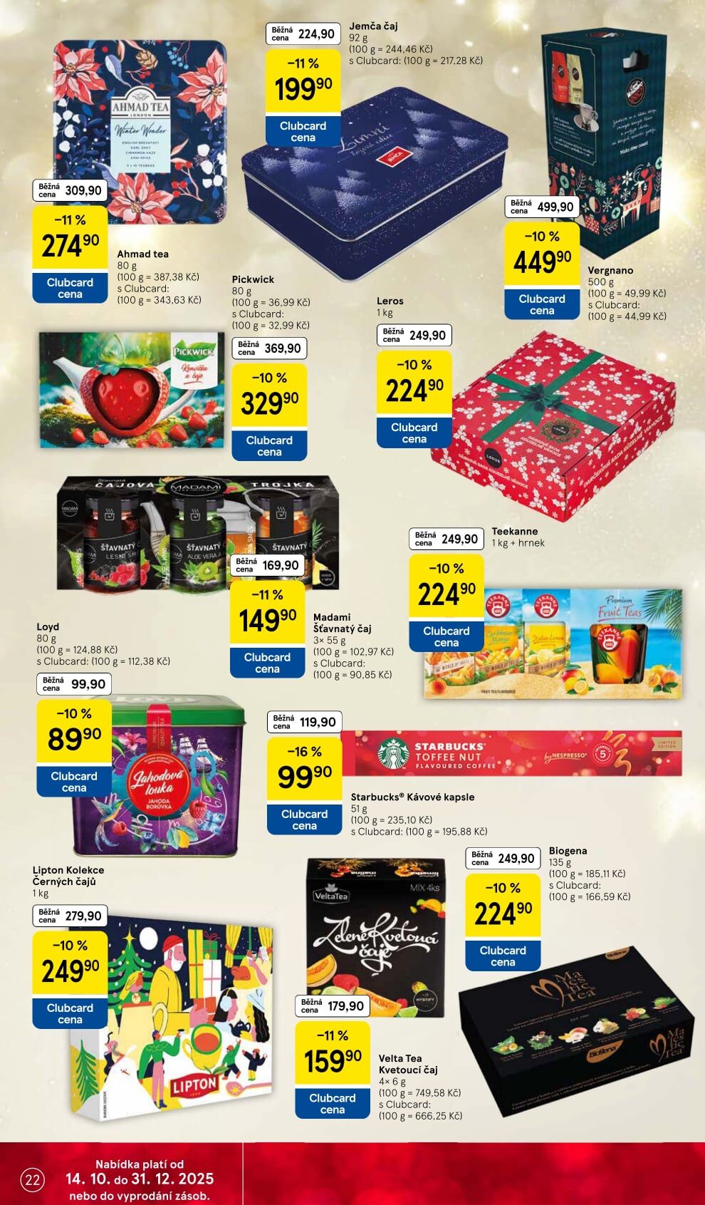 Tesco hypermarket leták Tesco strana 22