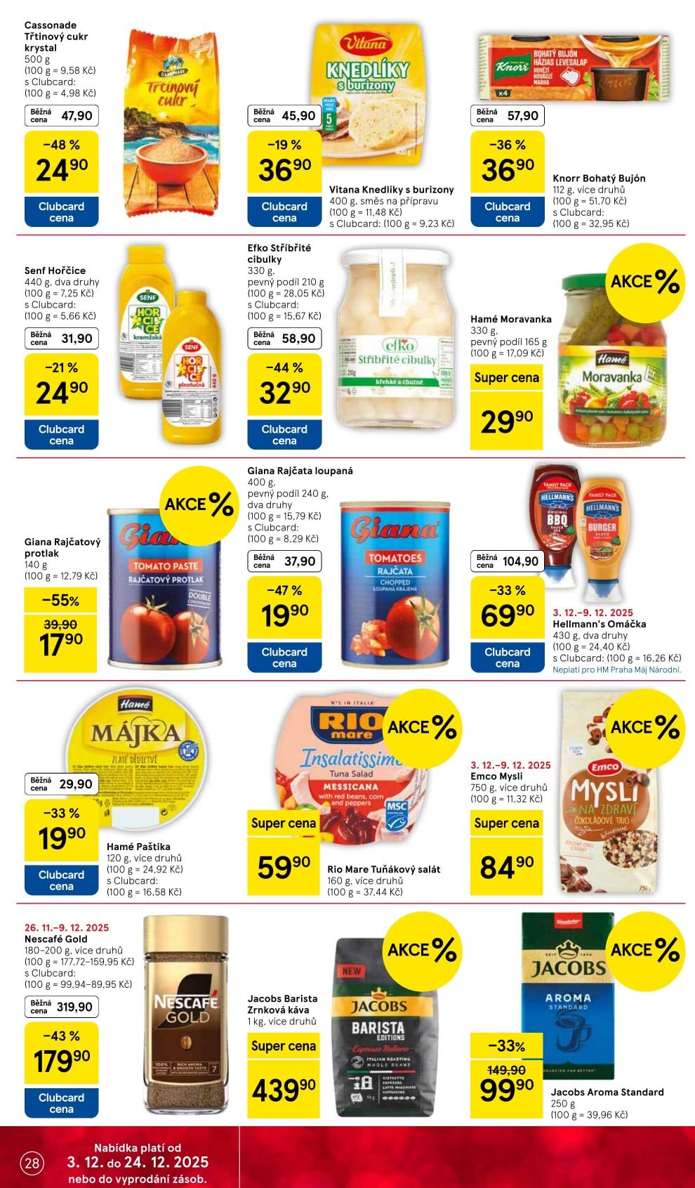 Tesco hypermarket leták Tesco strana 28