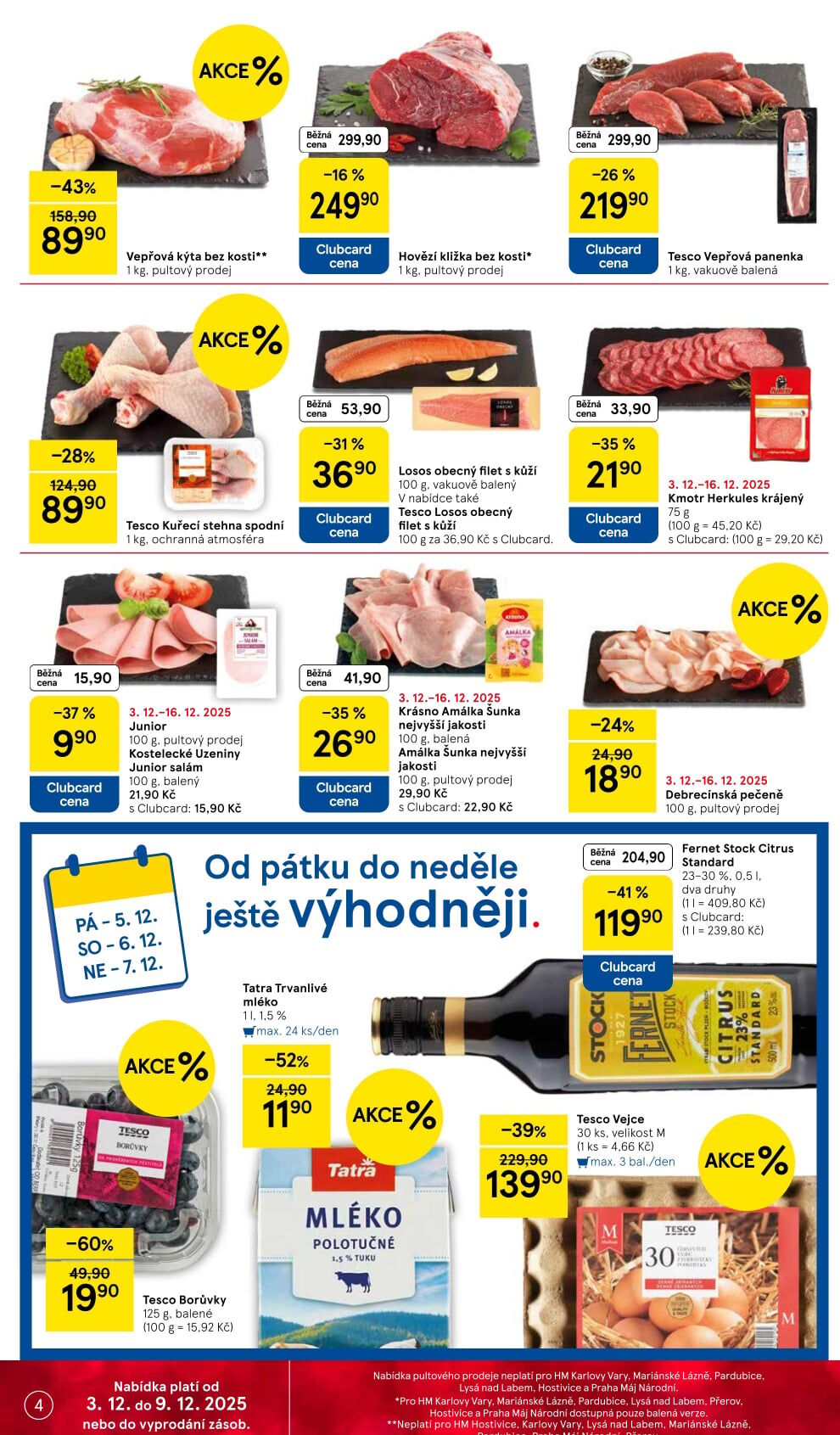 Tesco hypermarket leták Tesco strana 4