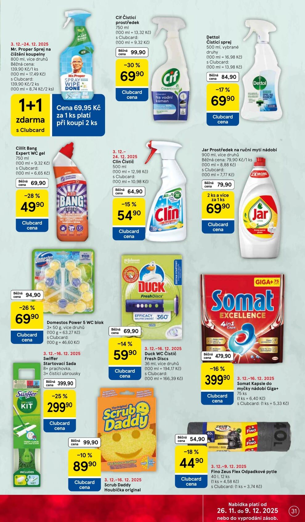 Tesco hypermarket leták Tesco strana 31