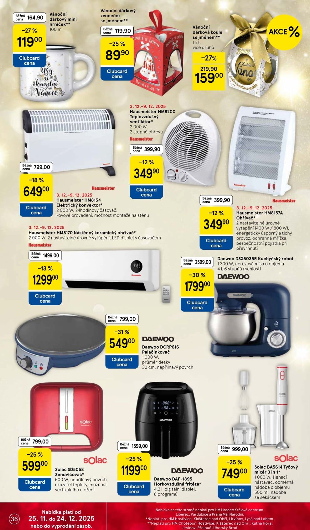 Tesco hypermarket leták Tesco strana 36