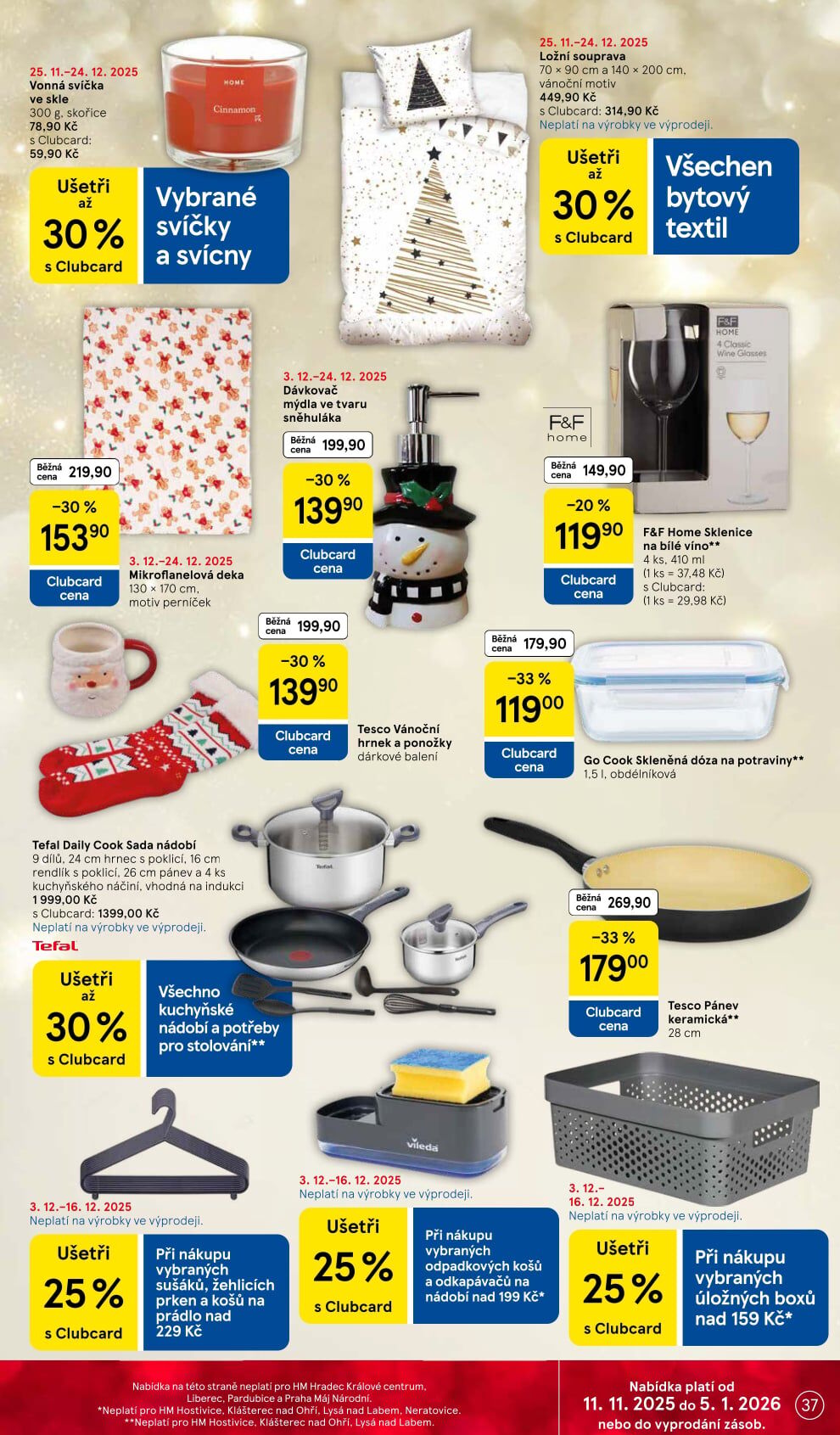 Tesco hypermarket leták Tesco strana 37