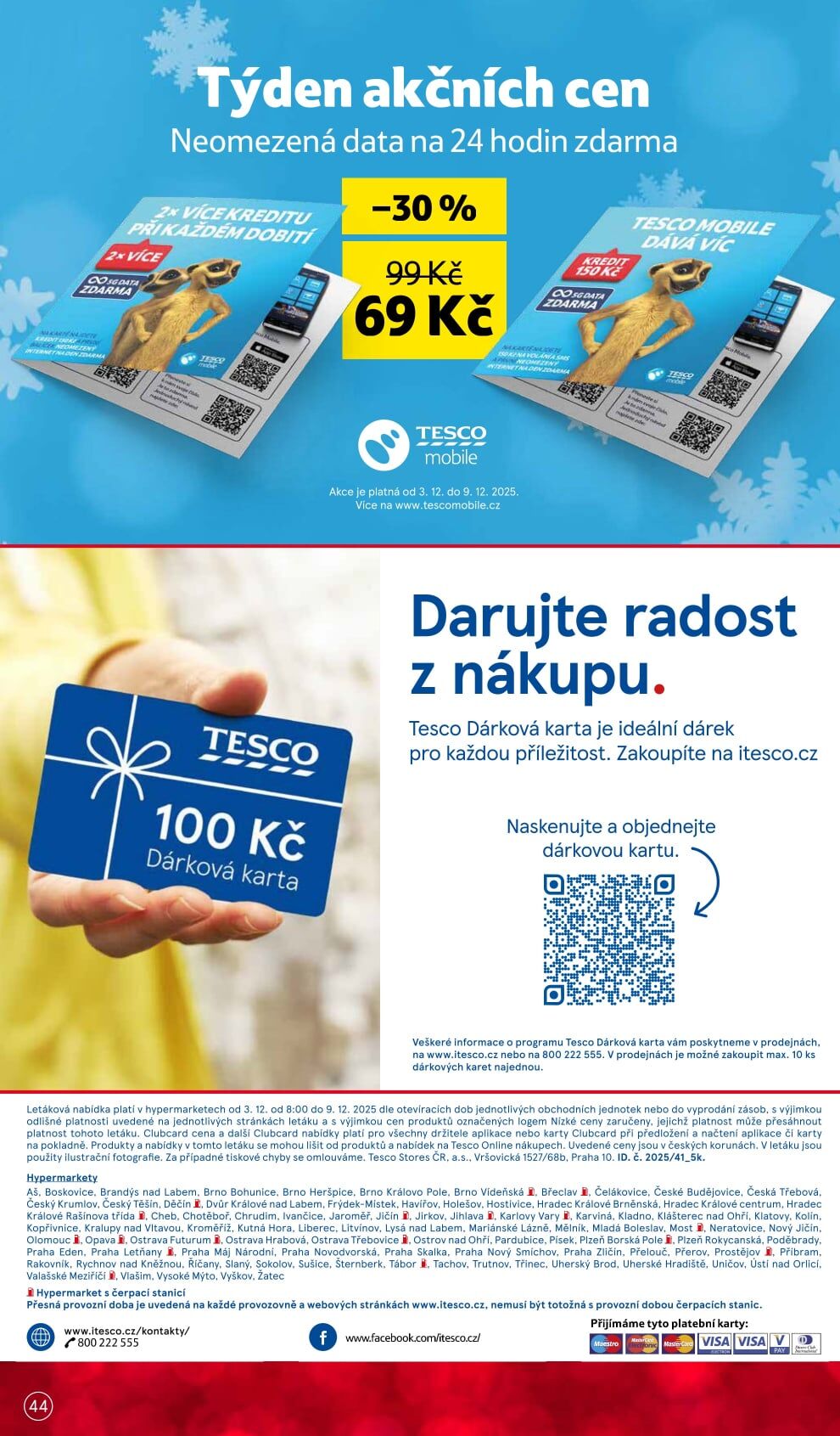 Tesco hypermarket leták Tesco strana 44