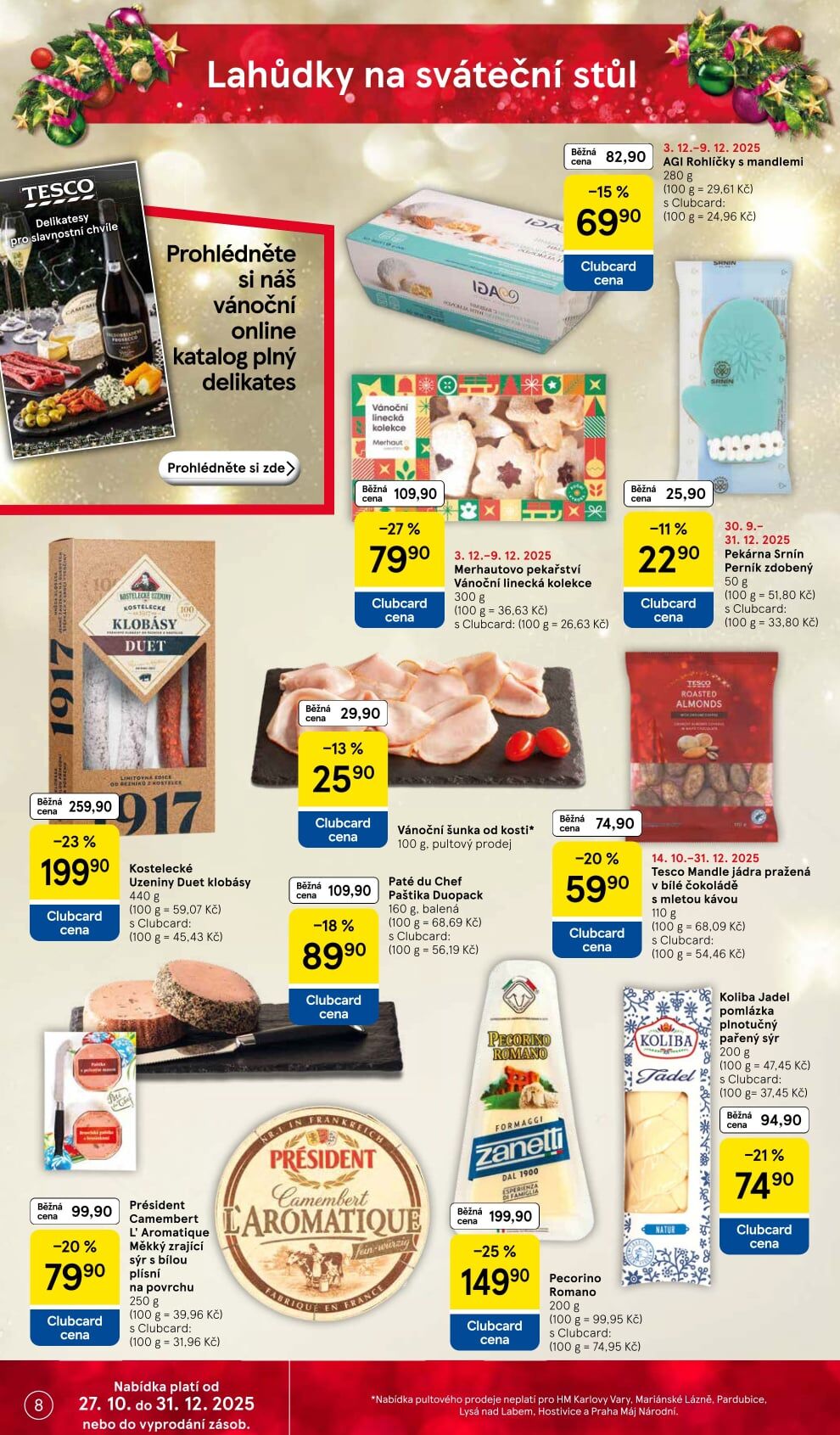 Tesco hypermarket leták Tesco strana 8