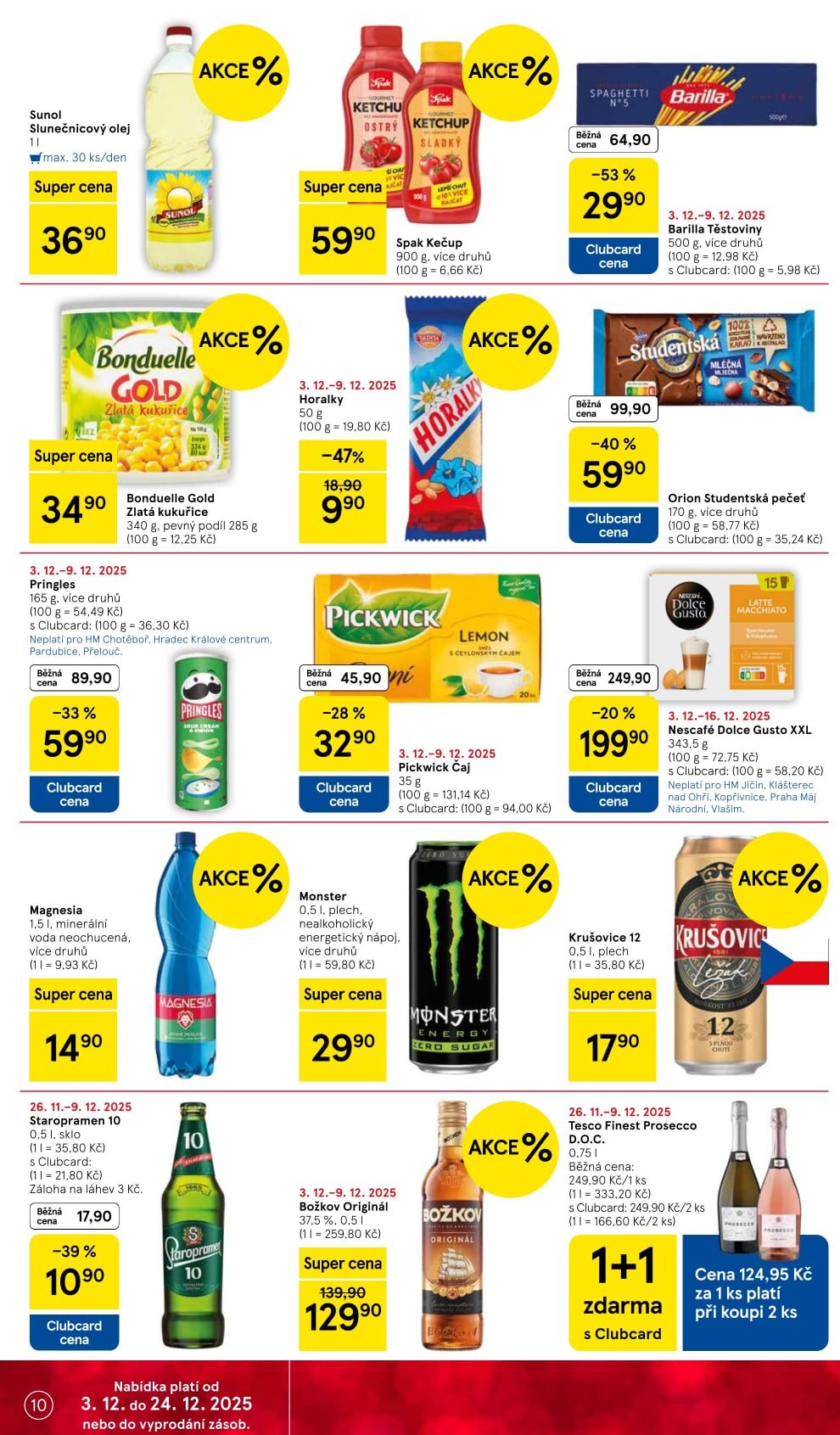 Tesco hypermarket leták Tesco strana 10