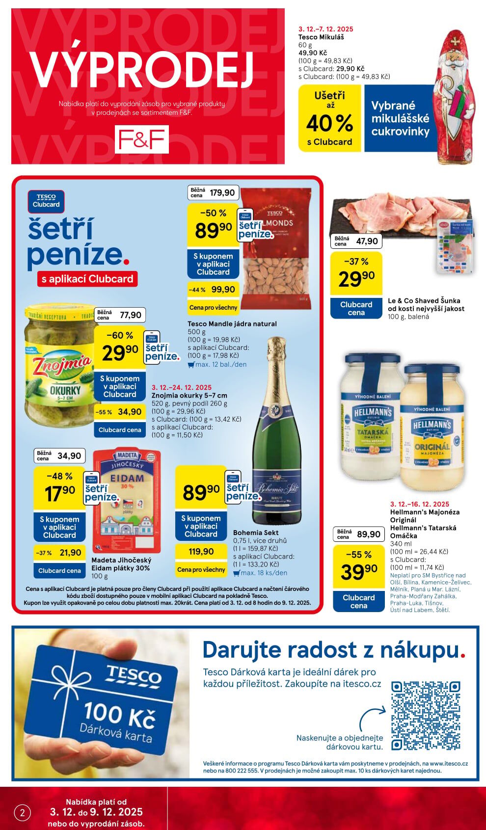 Tesco supermarket leták Tesco strana 2