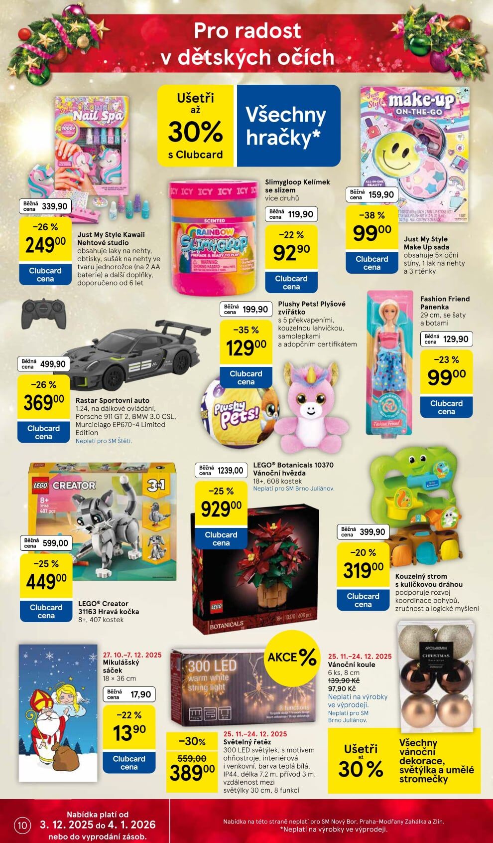 Tesco supermarket leták Tesco strana 10