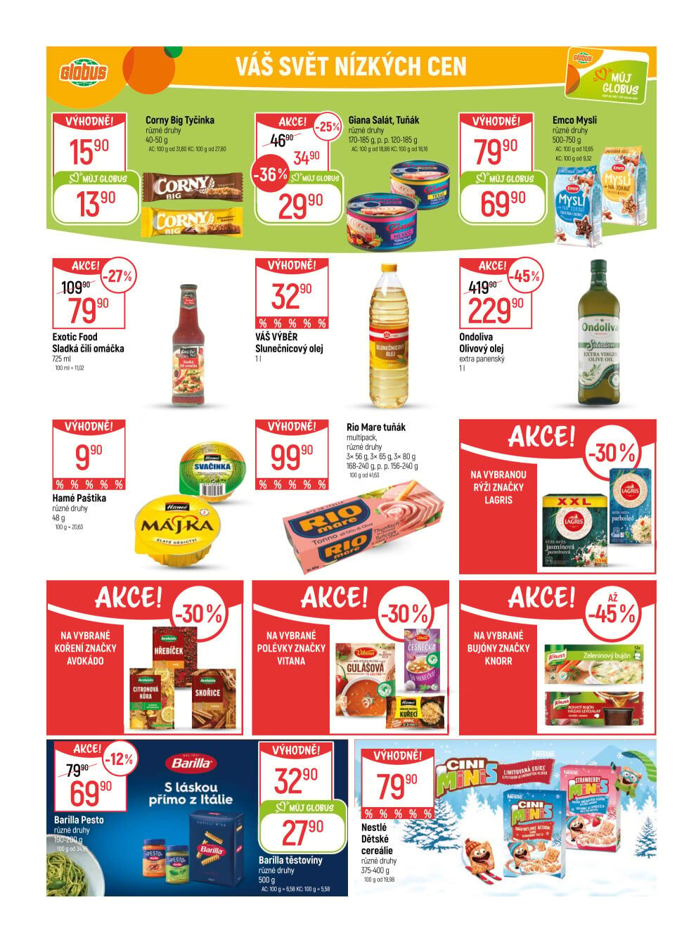 Globus leták Praha - Černý Most Globus strana 34