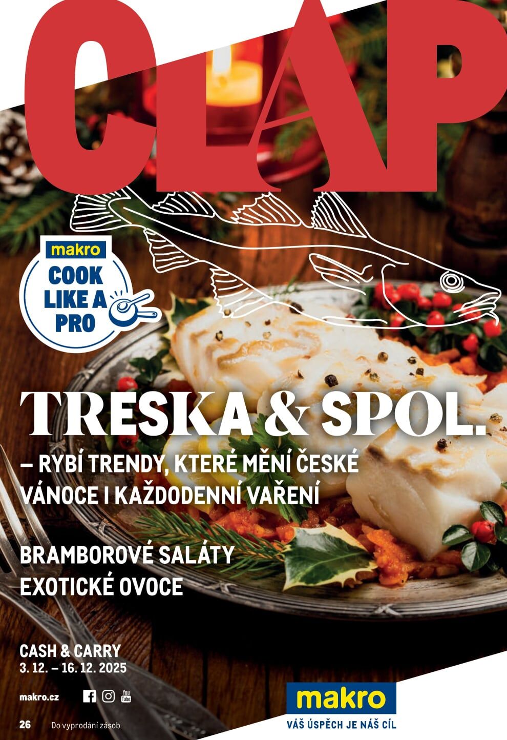 Makro leták - Potraviny Makro strana 1