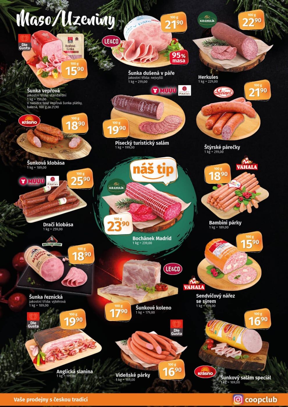 COOP leták - TIP a TUTY Menu COOP strana 2