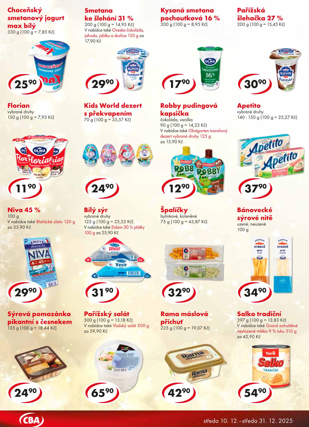 CBA Potraviny leták CBA strana 2