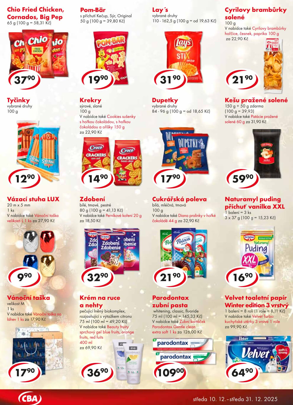 CBA Potraviny leták CBA strana 5