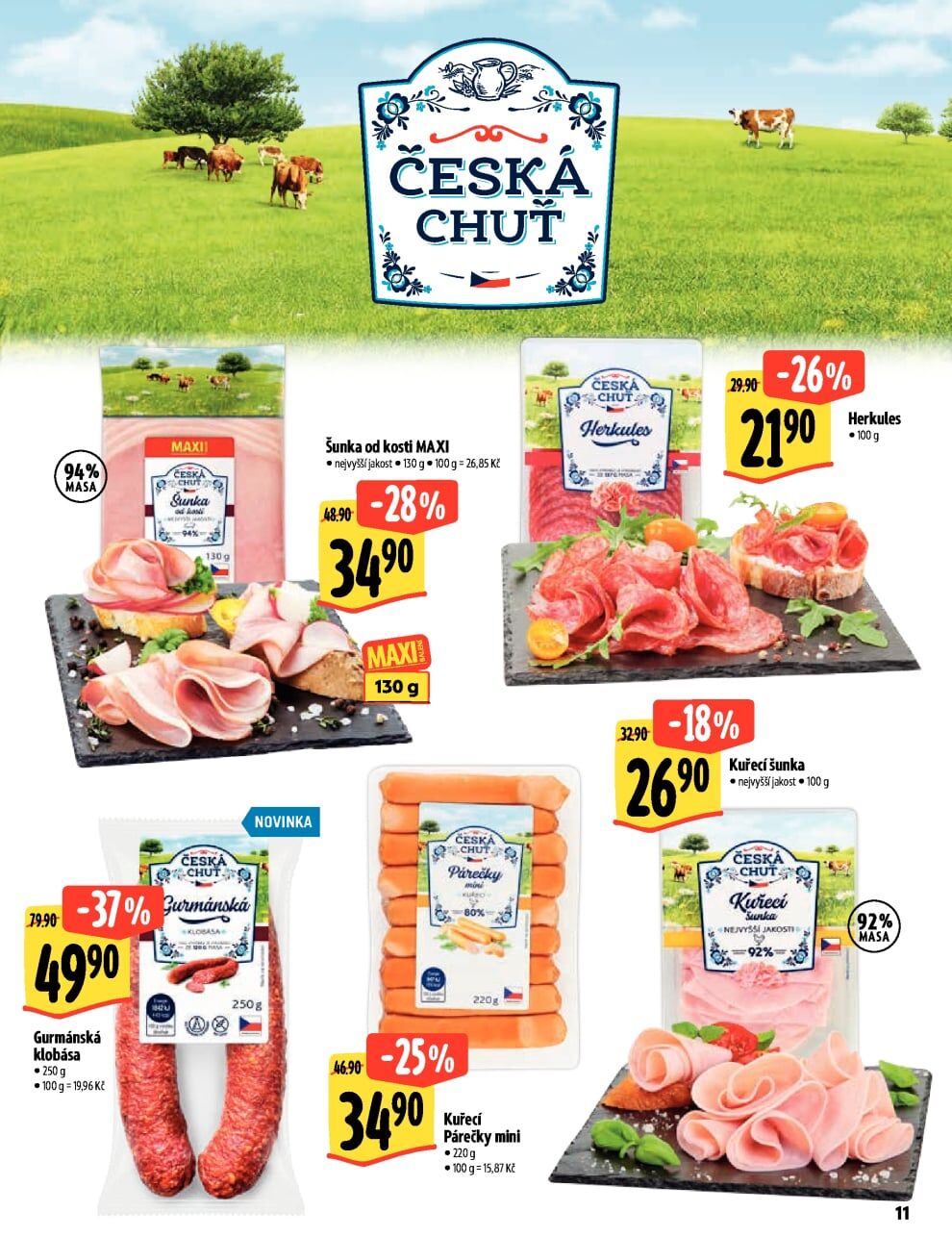 Albert Supermarket - Akční katalog Darujme radost Albert strana 11
