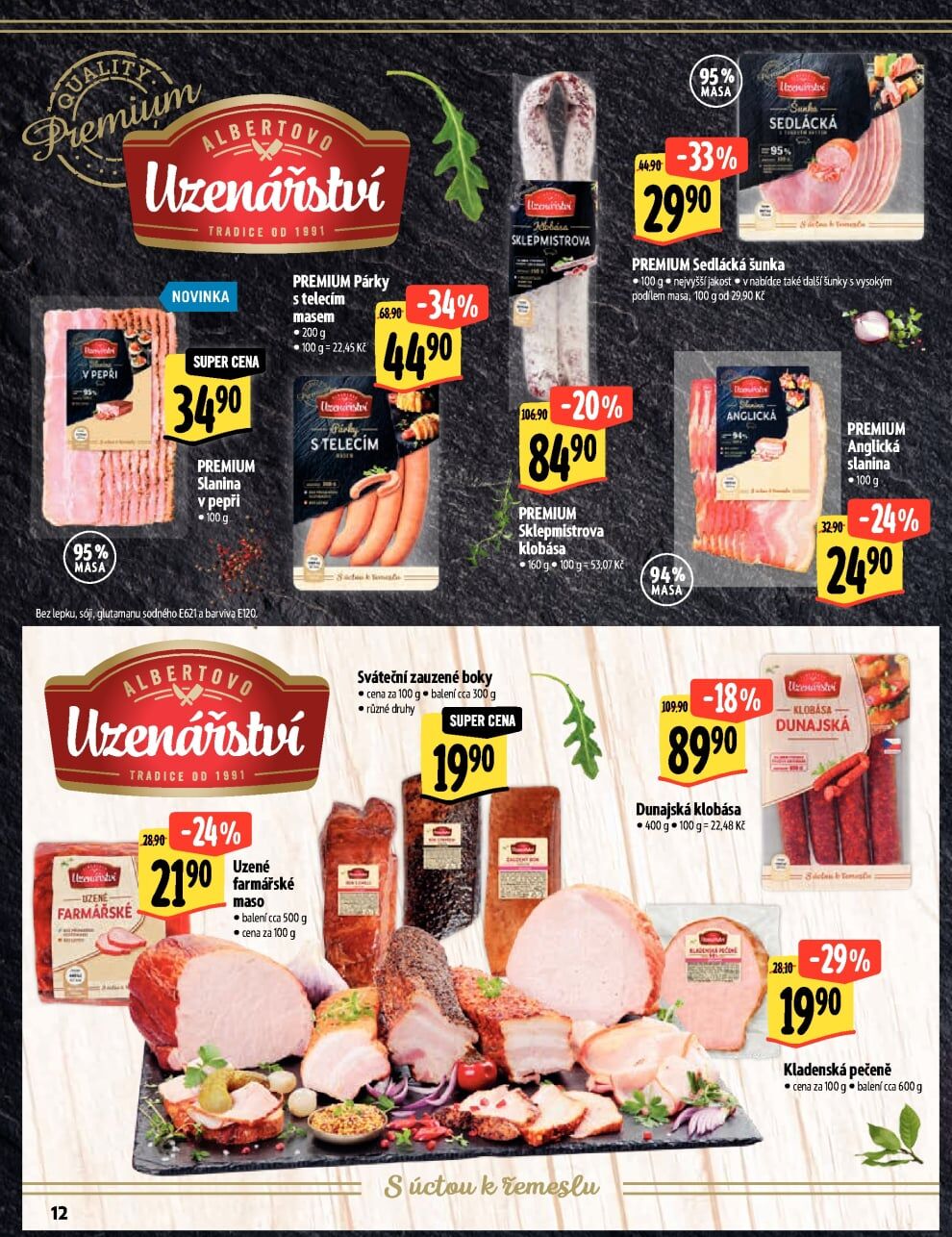 Albert Supermarket - Akční katalog Darujme radost Albert strana 12