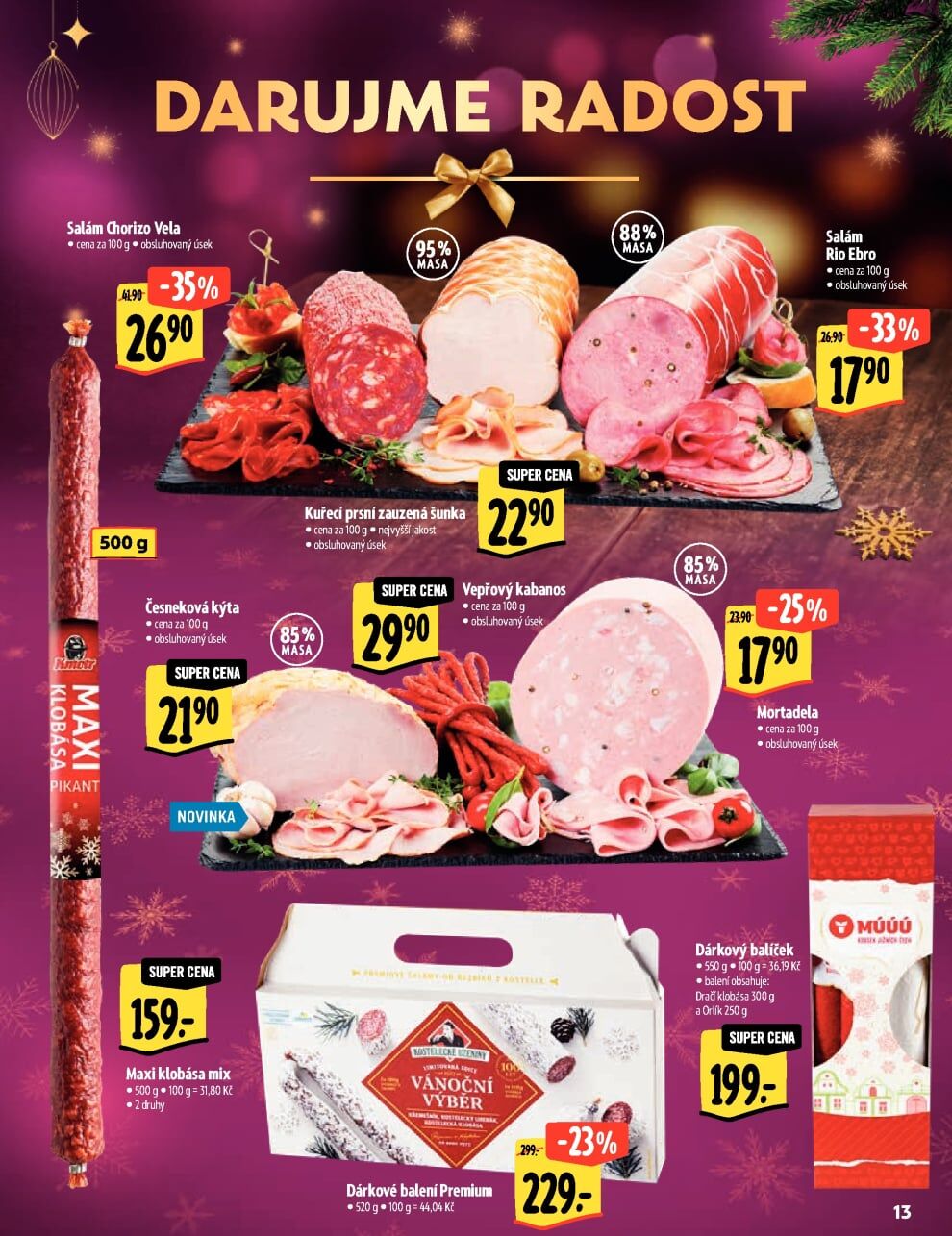 Albert Supermarket - Akční katalog Darujme radost Albert strana 13