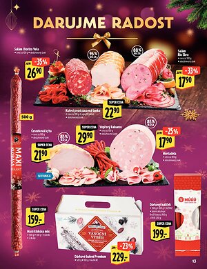 Albert Supermarket - Akční katalog Darujme radost strana 13