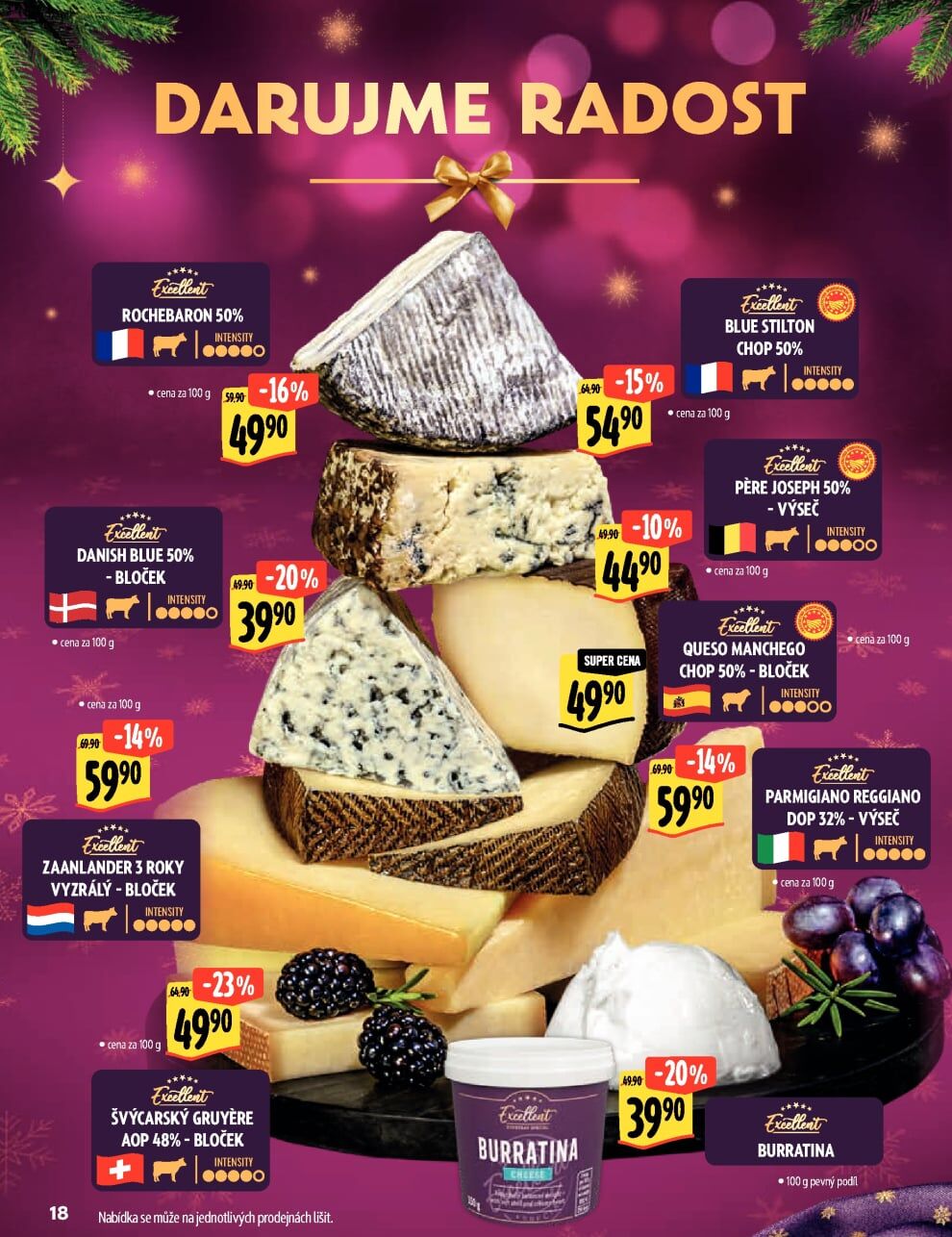 Albert Supermarket - Akční katalog Darujme radost Albert strana 18