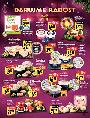 Albert Supermarket - Akční katalog Darujme radost strana 23