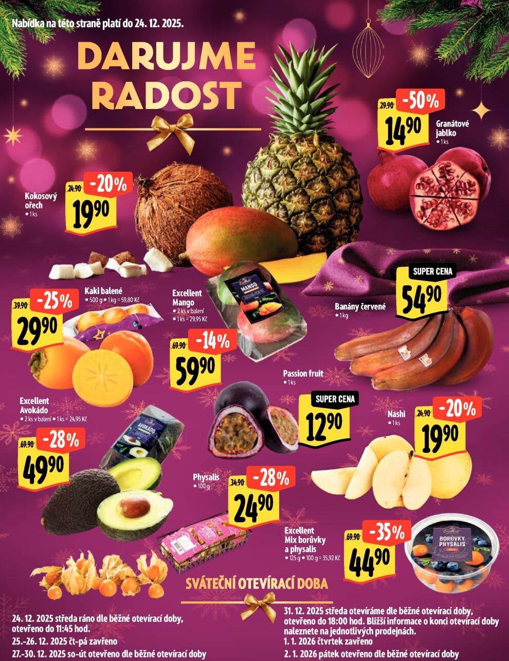 Albert Supermarket - Akční katalog Darujme radost Albert strana 28