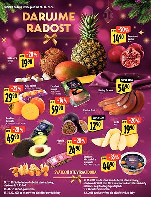 Albert Supermarket - Akční katalog Darujme radost strana 28