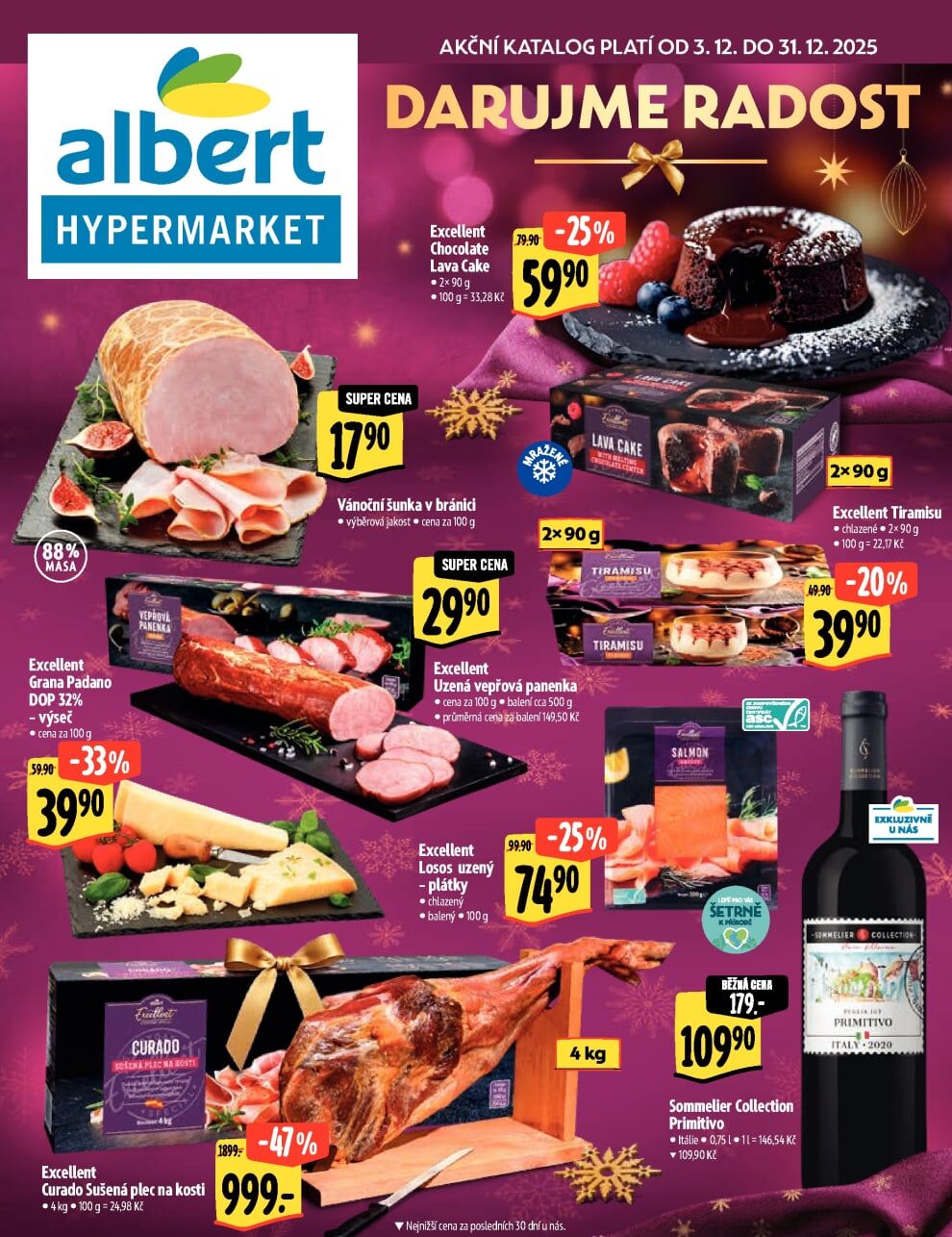 Albert Hypermarket - Akční katalog Darujme radost II. Albert strana 1