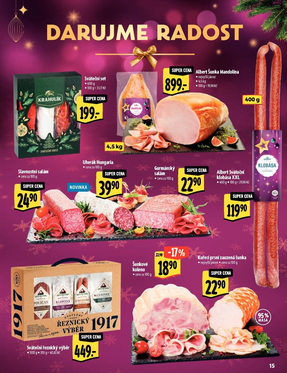 Albert Hypermarket - Akční katalog Darujme radost II. Albert strana 15