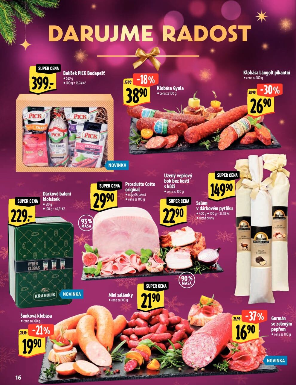 Albert Hypermarket - Akční katalog Darujme radost II. Albert strana 16