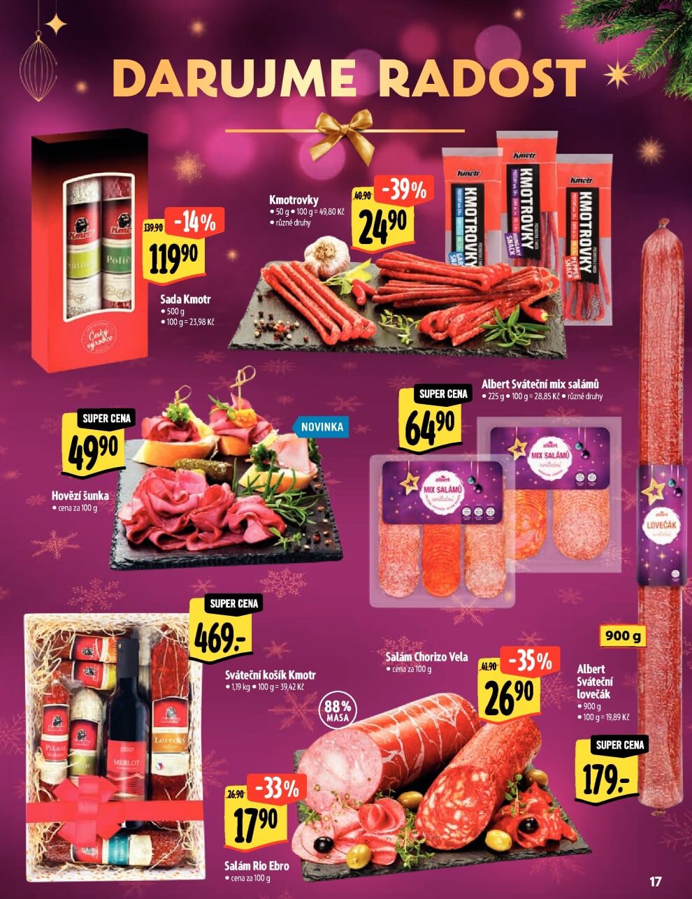 Albert Hypermarket - Akční katalog Darujme radost II. Albert strana 17