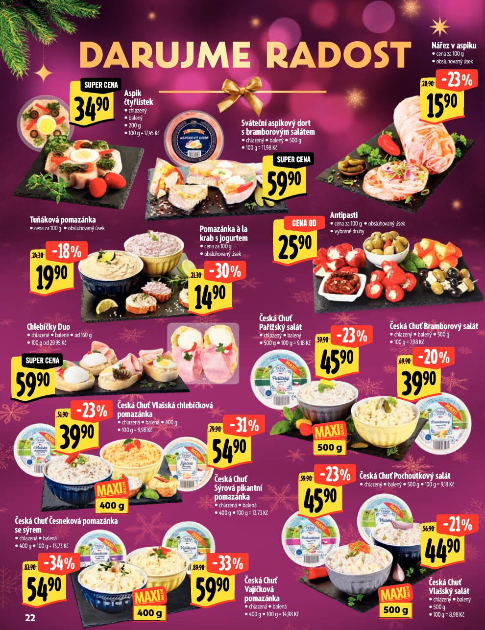 Albert Hypermarket - Akční katalog Darujme radost II. Albert strana 22