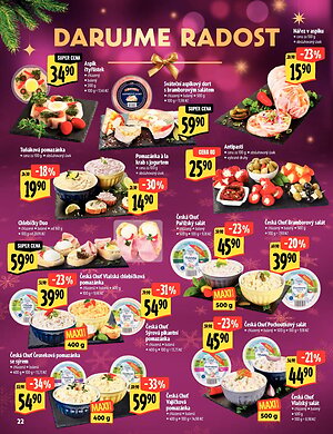 Albert Hypermarket - Akční katalog Darujme radost II. strana 22