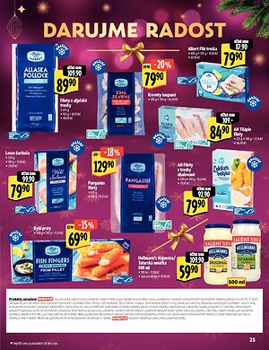 Albert Hypermarket - Akční katalog Darujme radost II. strana 25
