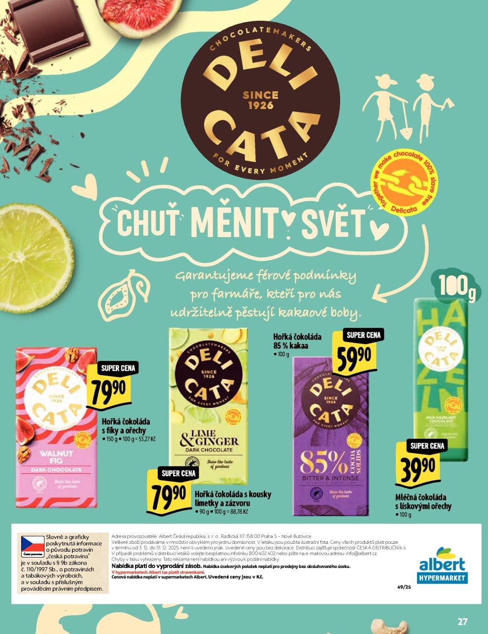 Albert Hypermarket - Akční katalog Darujme radost II. Albert strana 27